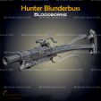 4.jpg Hunter Blunderbuss Cosplay Bloodborne - STL File 3D print model