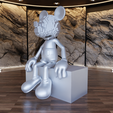 Renders0001.png Mickey Mouse Seated Mosaic Fan Art Toy