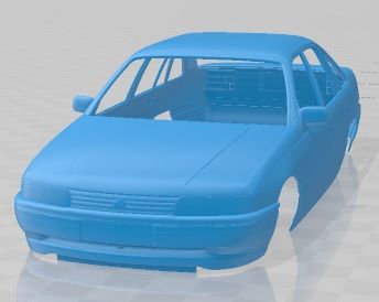 Holden Commodore 1988 Printable Body Car - 3D model önizlemesi
