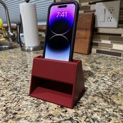 Amp-1.jpg Fichier STL Amplificateur de haut-parleur de téléphone・Modèle à télécharger et à imprimer en 3D