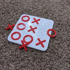 IMG_20200420_210753.jpg Бесплатный STL файл TIC-TAC-TOE Board・Шаблон для 3D-печати для загрузки