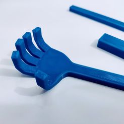 hand02.jpg Fichier STL gratuit Gratte-mains cartoon・Objet imprimable en 3D à télécharger