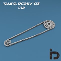 Tamiya-RC211v-03-Chain_Original_Cut.jpg Tamiya 1/12 RC211v 03 Chain