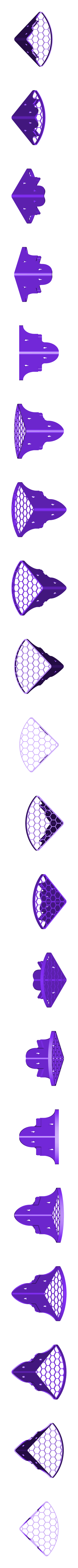 HolderForShampooHolesForSucker.stl Угловой держатель для шампуня V2