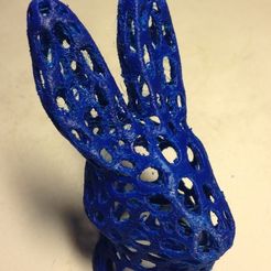 Bunny Head - Voronoi Style