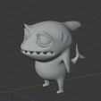 cute-shark.jpg Fichier STL joli requin・Plan imprimable en 3D à télécharger