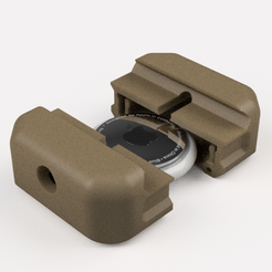 ATM.png STL file AR Air Tag Mount・3D print design to download