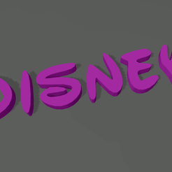 Screenshot_4.png Free STL file DISNEY LETTERS - FULL ALPHABET・3D printing template to download