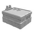 C-09_Warehouse.png 0MEGA TECH Pacchetto commerciale 2 (elementi di scenario per wargame compatibili con Battletech)