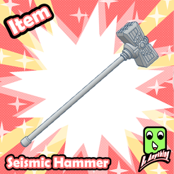 STL file Valen's Hammer (Sentinel Hammer) 🔨・3D printer model to  download・Cults