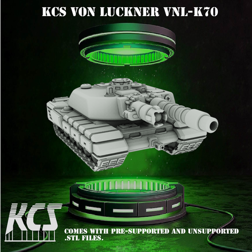 Battletechnology KCS Von Luckner VLN-K70 Tank
