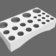 1.jpg STL file Multi-Purpose tube rack for centrifuge, falcon, eppendorf and PCR-tubes・3D printing template to download