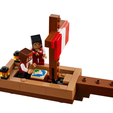 3.png PixelBricks3D -  MINECRAFT - The Pirate Ship Voyage