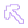 mine pick.stl РЕЗАК ДЛЯ ПЕЧЕНЬЯ MINECRAFT КИРКА