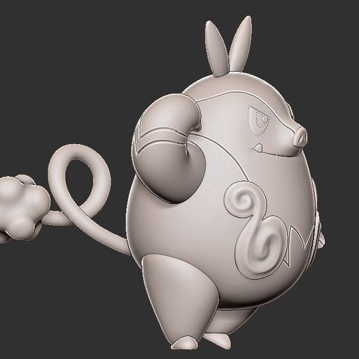 ZBrush-Document5.jpg POKEMON TEPIG EVOLUTION PACK