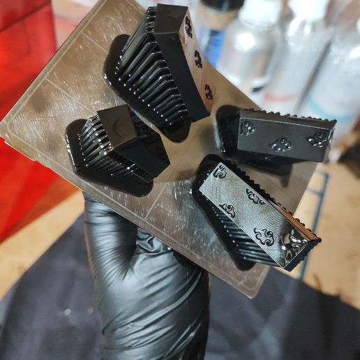 ⌨️ Akatsuki - Naruto themed Artisan keycaps set・ STL File for ・Cults