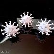 20211022_001128.jpg COVID - 19 Virus Halloween Deco Coronavirus Resin 3D printable