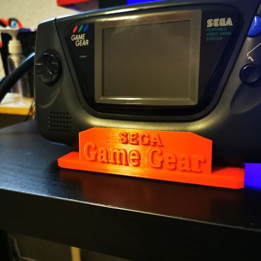Sega Game Gear stand - 3D model önizlemesi
