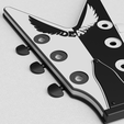 4.png Dean ML Guitar Headstock - Wall Art / Key Hanger