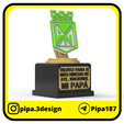 Trofeos-día-del-padre-Atlético-Nacional.png FATHER'S DAY TROPHY - DAD - ATLÉTICO NACIONAL