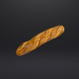 74dbc224f0125fa9b4359adca9b13610.png Baguette,Lowpoly Baguette - Perfect for Game Assets & 3D Projects