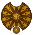 Achilles-Shield.png Achilles Shield | Greek Aspis Shield | Personalisation Option | Wall Mount Option Available | By CC3D