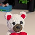 PXL_20250129_173342279.PORTRAIT.jpg Valentine's Day Amigurumi Bear - Heart Container (Crochet Style)