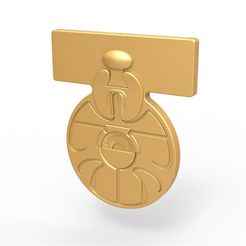1.jpg 3D-Datei Die Tapferkeitsmedaille von Yavin aus dem Film Star Wars Eine neue Hoffnung 1977・3D-druckbares Modell zum Herunterladen