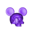 Mickey Mouse skull.obj Mickey Mouse skull