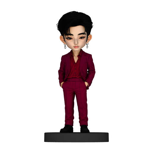 model-17.png RM – BTS Chibi K-Pop Leader Rapper Figure (Fan Art)