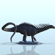33.png Amargasaurus dinosaur (18) - High detailed Prehistoric animal HD Paleoart