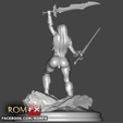 red sonja impressao5.png RED SONJA 3D Printing Action Figure