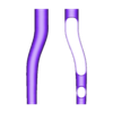 Disch-Pipe-Cut-Set02.stl Turboshaft Engine, Modular Design, Free Turbine, Reverse Flow Type