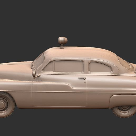 Mercury-Eight-1949-Classic-American-Sedan-3D-Model-3D-print-model-1.jpg 1949 Mercury Eight Classic Sedan - Iconic American "Lead Sled" 3D Print Model