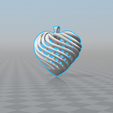 2.png STL file Twisted Hrt・3D printable model to download