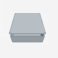 BOITE ET COUVERCLE PRE.PNG Free STL file BOX INVENTOR V2 60X60X20mm・3D printable object to download