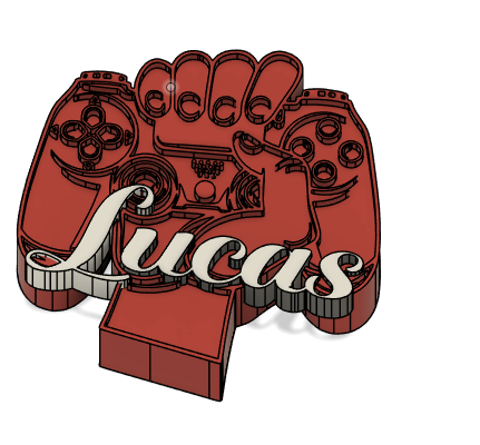 customizable mannette gamer deco