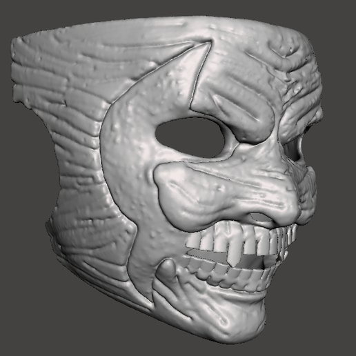 Télécharger fichier STL wwe the fiend mask • Plan imprimable en 3D ・ Cults