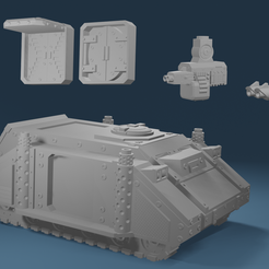 MK2-Doors-Tank.png Heavily Armored Space Combat Track Vehicle, Second Variant