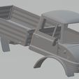 foto 1.jpg Archivo STL Mercedes Unimog 406 Printable Truck・Plan para descargar y imprimir en 3D