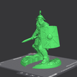 tyuy.png Roman Gladiator Warrior – Free STL Model