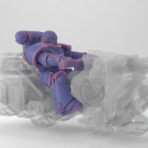 Driver / Rider / Outrider for Primed Repulsor Bike
