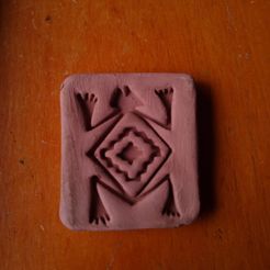 sapo.jpg Sapo Stamp - Frog Stamp. Pre-Columbian Art