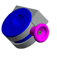 3dprint.png Eccentric clutch for autosteering