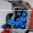 i ca Ey ee Comp Pd "* @£ / 2 ie Es: AD tin Eva Wes) dln) ile stickers. Missile Beam Effects for Transformers Legacy Laser Optimus Prime