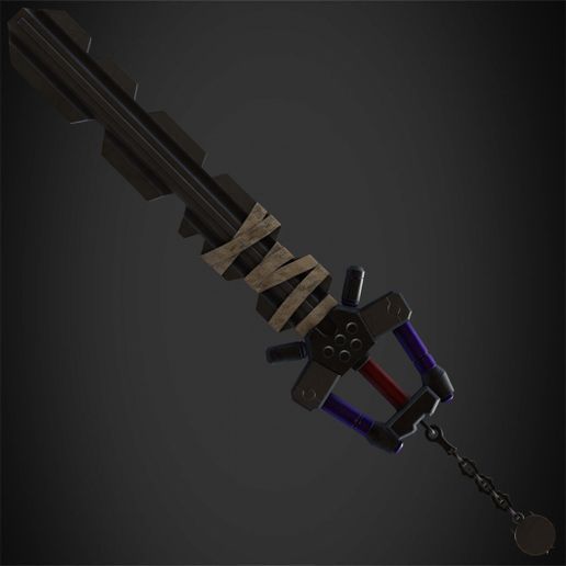 Fenrir_frame_0120.jpg Kingdom Hearts Fenrir Keyblade for Cosplay