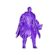 Sorcerer_Lightning_75mm.stl Human Sorcerer Casting Elemental Spells [Supported]