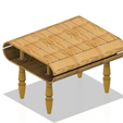 coffee_table_ct02 v18-41.png coffee table footrest bench 3d print and cnc