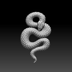 2312.jpg Fichier STL serpent・Idée pour impression 3D à télécharger, ExplorerPaydi