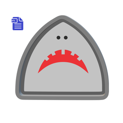 STL00773-1.png Archivo 3D 1 Molde Bomba de Baño Tiburón・Diseño de impresora 3D para descargar, CraftsAndGlitterShop